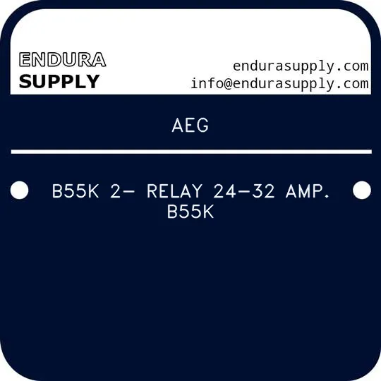 aeg-b55k-2-relay-24-32-amp-b55k