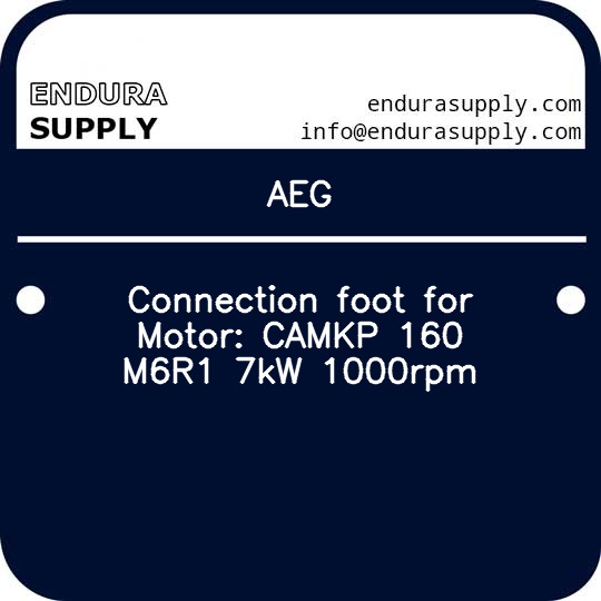 aeg-connection-foot-for-motor-camkp-160-m6r1-7kw-1000rpm