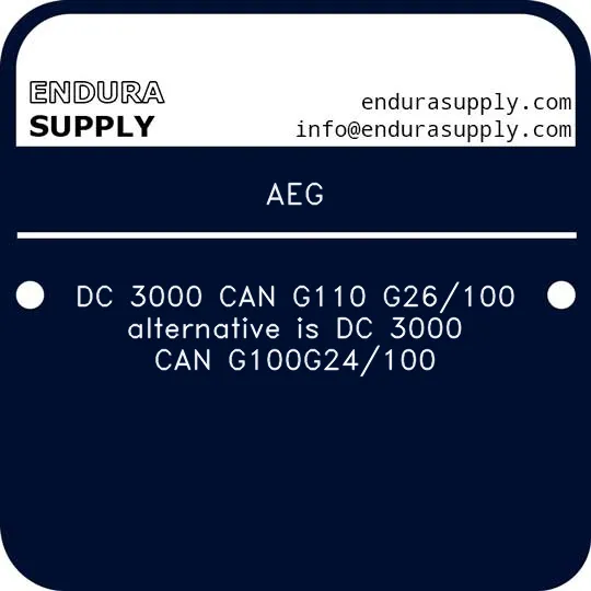 aeg-dc-3000-can-g110-g26100-alternative-is-dc-3000-can-g100g24100