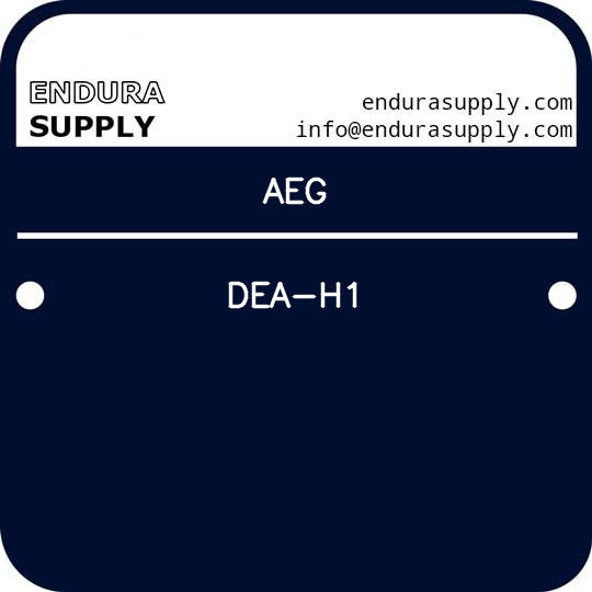 aeg-dea-h1