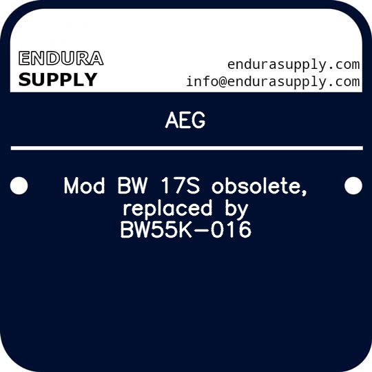 aeg-mod-bw-17s-obsolete-replaced-by-bw55k-016