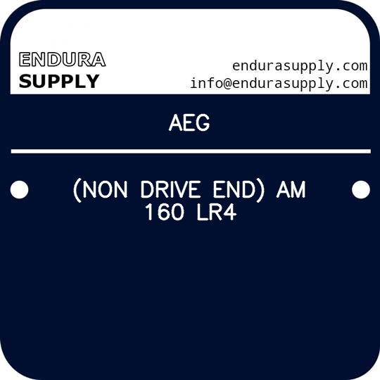 aeg-non-drive-end-am-160-lr4