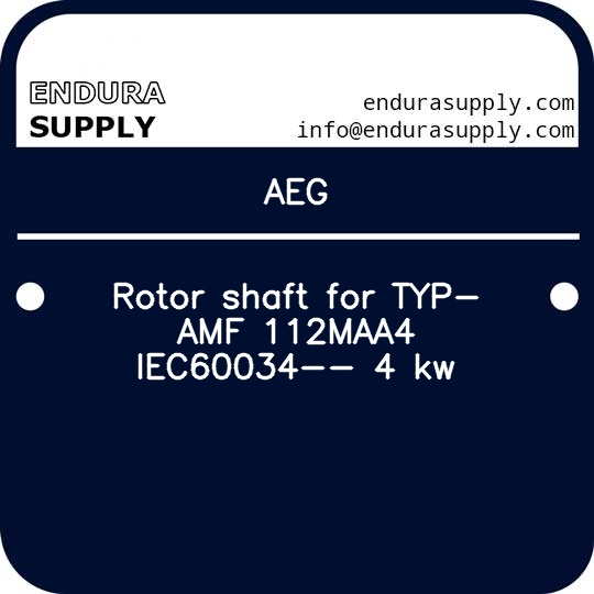 aeg-rotor-shaft-for-typ-amf-112maa4-iec60034-4-kw