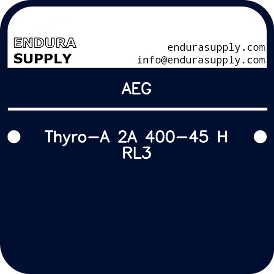 aeg-thyro-a-2a-400-45-h-rl3