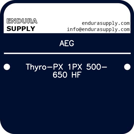 aeg-thyro-px-1px-500-650-hf