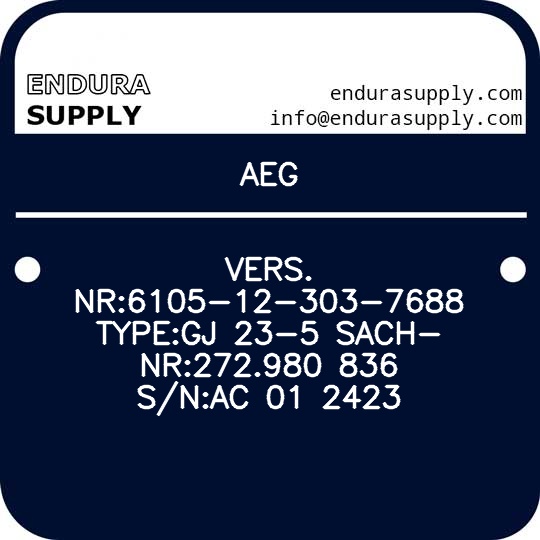 aeg-vers-nr6105-12-303-7688-typegj-23-5-sach-nr272980-836-snac-01-2423