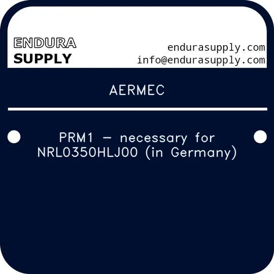 aermec-prm1-necessary-for-nrl0350hlj00-in-germany