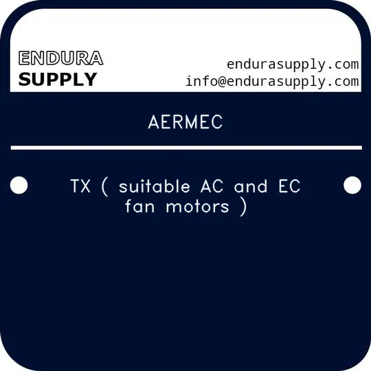 aermec-tx-suitable-ac-and-ec-fan-motors