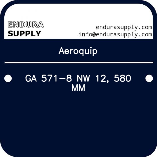 aeroquip-ga-571-8-nw-12-580-mm