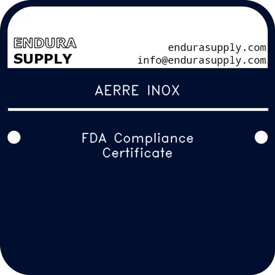 aerre-inox-fda-compliance-certificate