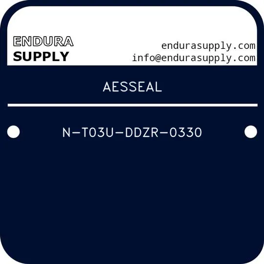 aesseal-n-t03u-ddzr-0330