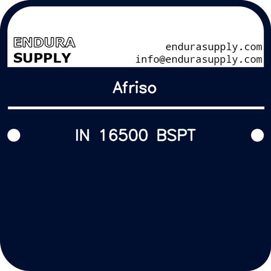 afriso-in-16500-bspt