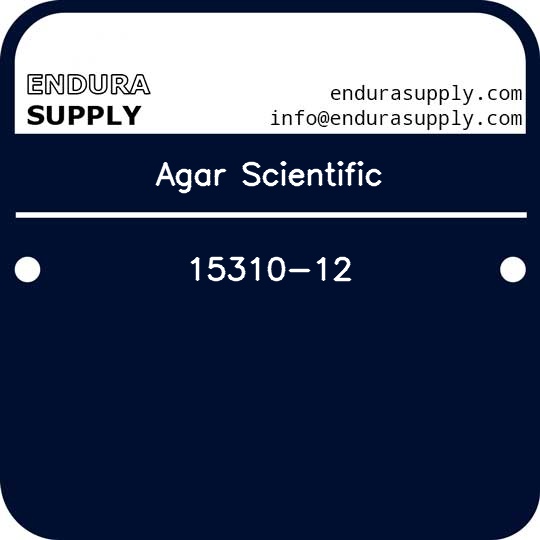 agar-scientific-15310-12