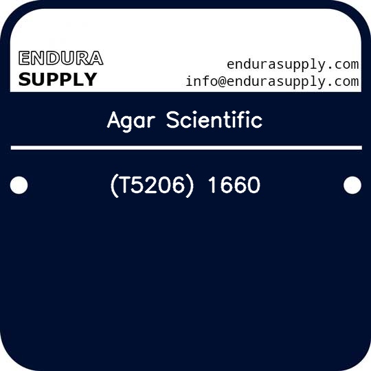 agar-scientific-t5206-1660