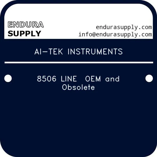 ai-tek-instruments-8506-line-oem-and-obsolete