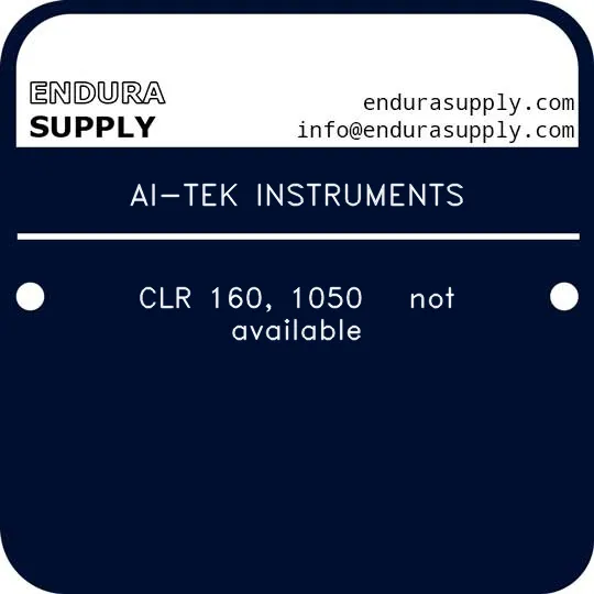 ai-tek-instruments-clr-160-1050-not-available