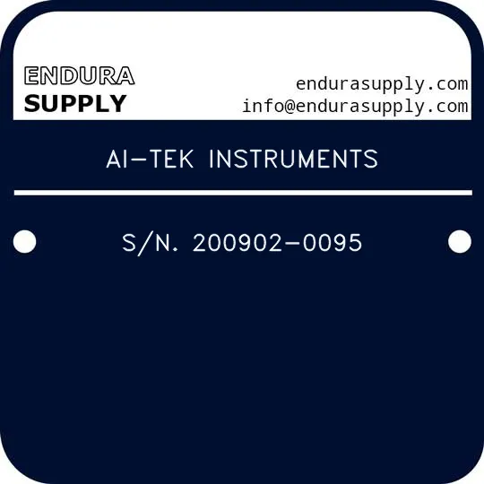 ai-tek-instruments-sn-200902-0095