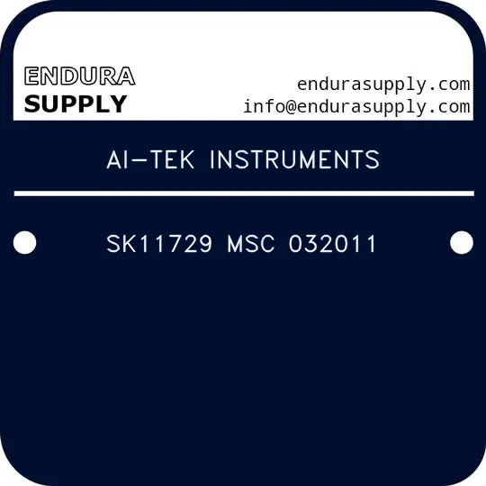 ai-tek-instruments-sk11729-msc-032011