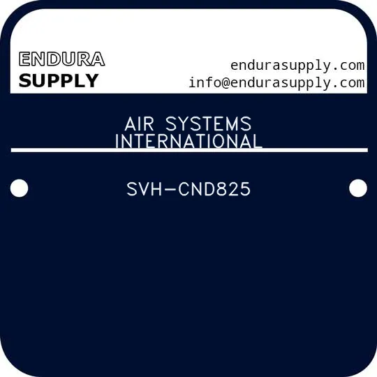 air-systems-international-svh-cnd825