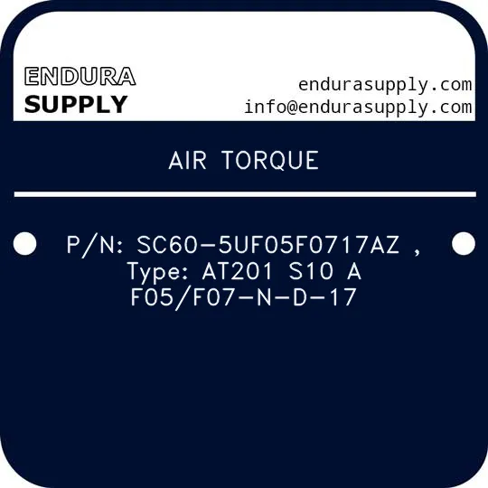 air-torque-pn-sc60-5uf05f0717az-type-at201-s10-a-f05f07-n-d-17