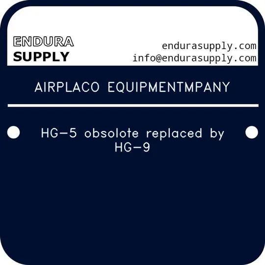 airplaco-equipmentmpany-hg-5-obsolote-replaced-by-hg-9