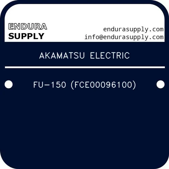 akamatsu-electric-fu-150-fce00096100