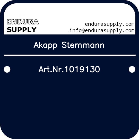 akapp-stemmann-artnr1019130