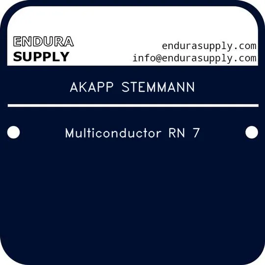 akapp-stemmann-multiconductor-rn-7