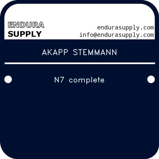 akapp-stemmann-n7-complete