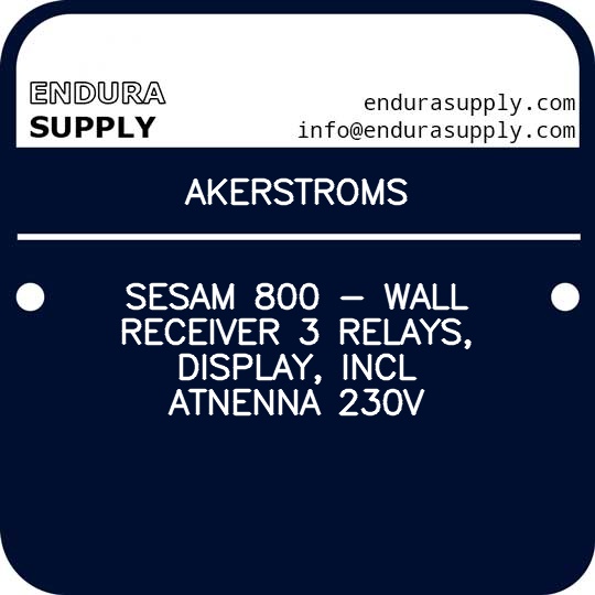 akerstroms-sesam-800-wall-receiver-3-relays-display-incl-atnenna-230v