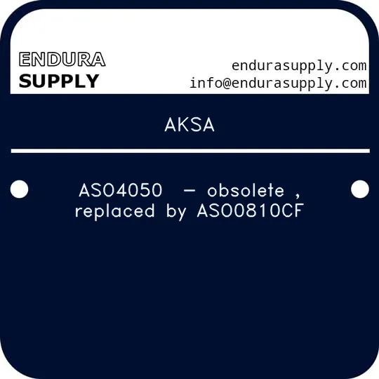 aksa-aso4050-obsolete-replaced-by-aso0810cf