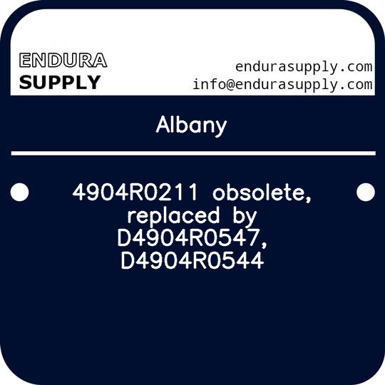albany-4904r0211-obsolete-replaced-by-d4904r0547-d4904r0544