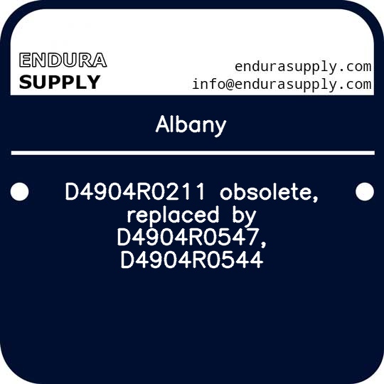 albany-d4904r0211-obsolete-replaced-by-d4904r0547-d4904r0544