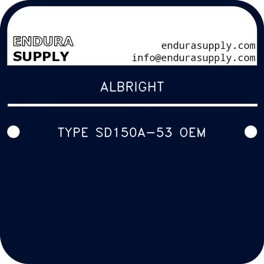 albright-type-sd150a-53-oem