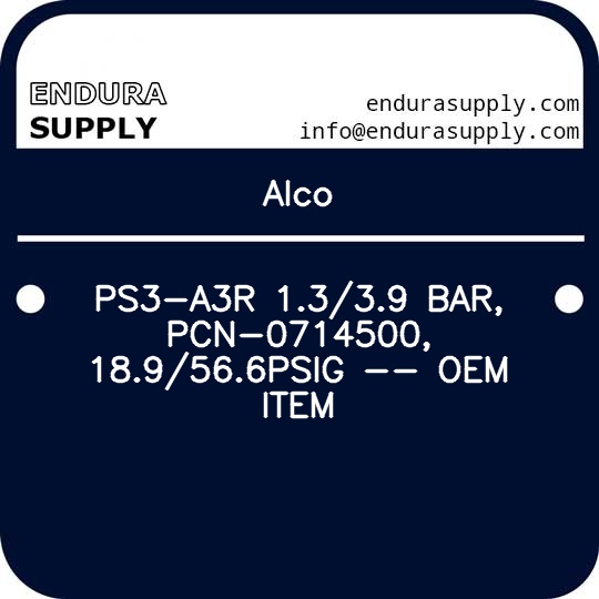 alco-ps3-a3r-1339-bar-pcn-0714500-189566psig-oem-item