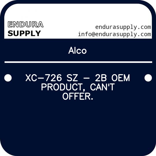 alco-xc-726-sz-2b-oem-product-cant-offer