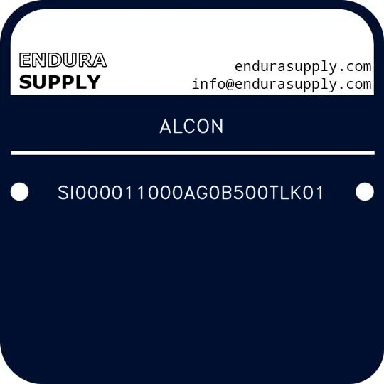 alcon-si000011000ag0b500tlk01