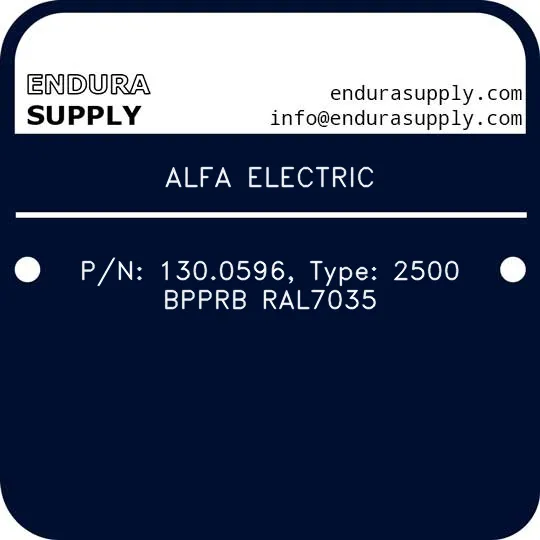 alfa-electric-pn-1300596-type-2500-bpprb-ral7035