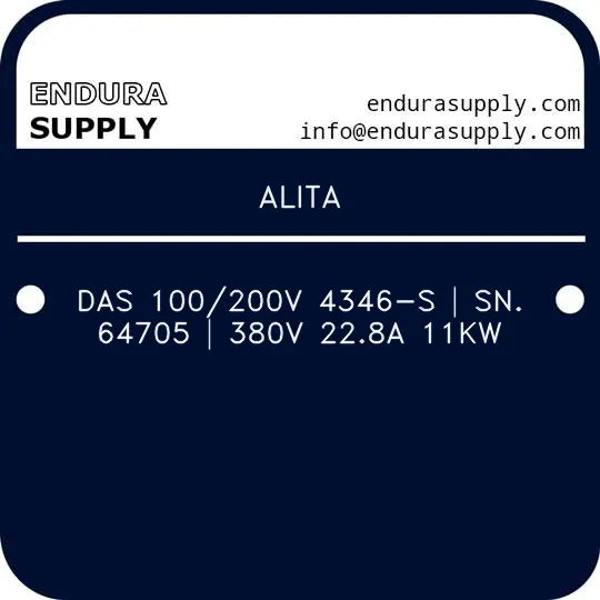 alita-das-100200v-4346-s-sn-64705-380v-228a-11kw