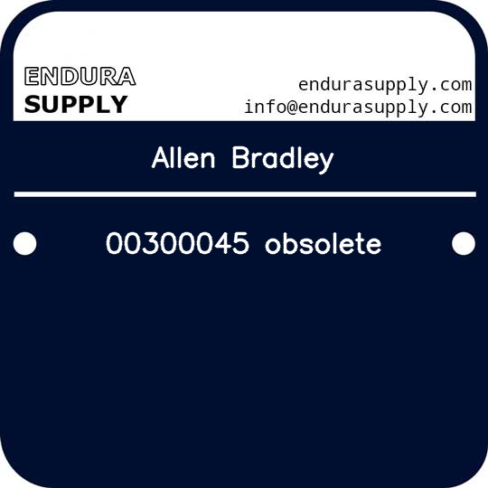 allen-bradley-00300045-obsolete