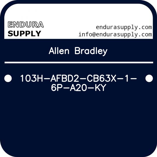 allen-bradley-103h-afbd2-cb63x-1-6p-a20-ky