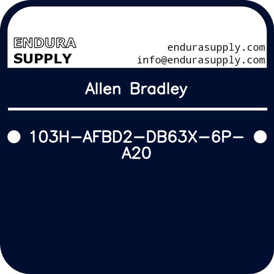 allen-bradley-103h-afbd2-db63x-6p-a20