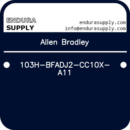 allen-bradley-103h-bfadj2-cc10x-a11