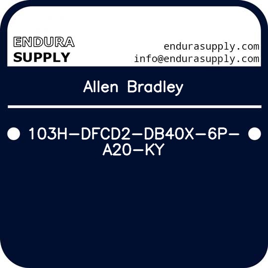 allen-bradley-103h-dfcd2-db40x-6p-a20-ky