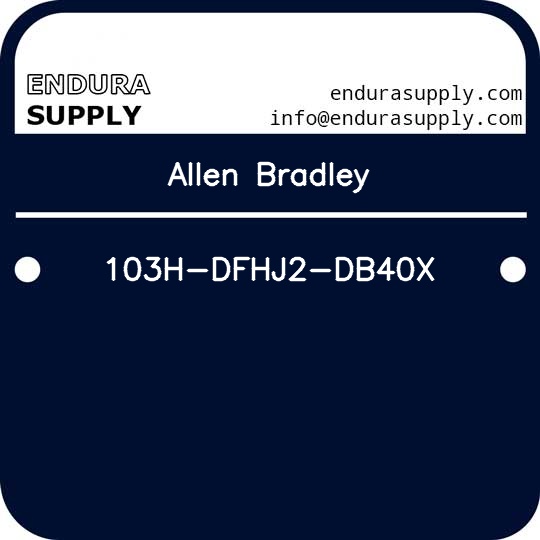 allen-bradley-103h-dfhj2-db40x