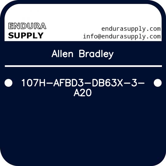 allen-bradley-107h-afbd3-db63x-3-a20