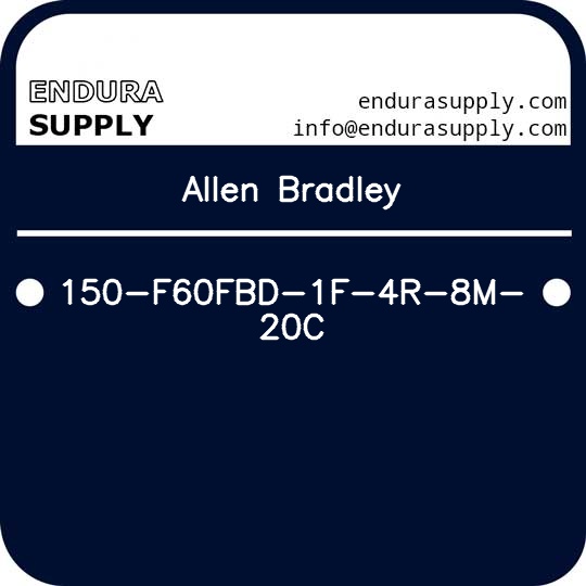 allen-bradley-150-f60fbd-1f-4r-8m-20c