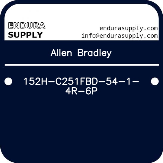 allen-bradley-152h-c251fbd-54-1-4r-6p