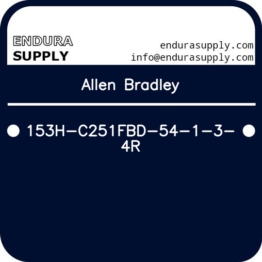 allen-bradley-153h-c251fbd-54-1-3-4r