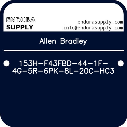 allen-bradley-153h-f43fbd-44-1f-4g-5r-6pk-8l-20c-hc3